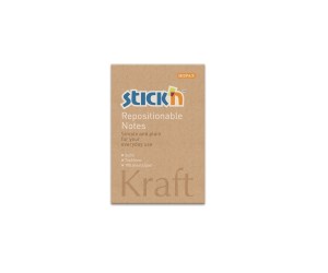 Līmlapiņas StickN 21638 51x76mm, kraft Līmlapiņas StickN 21638 51x76mm, kraft