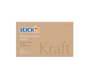 Līmlapiņas StickN 21640 76x127mm, kraft Līmlapiņas StickN 21640 76x127mm, kraft