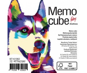 Piezīmju papīra kubs College, 85x85mm, 600 lapas, asortu/sarkanie toņi Piezīmju papīra kubs College, 85x85mm, 600 lapas, asortu/sarkanie toņi