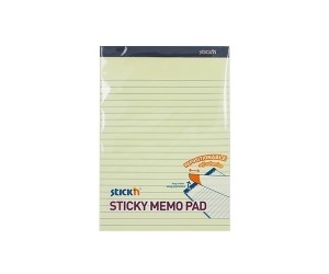 *Piezīmju bloks StickN 21853, 254x178mm, 50L, līniju *Piezīmju bloks StickN 21853, 254x178mm, 50L, līniju