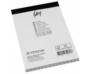 Rūtiņu bloknots College A7, 5x5 rūtiņa, 50 lapas Rūtiņu bloknots College A7, 5x5 rūtiņa, 50 lapas