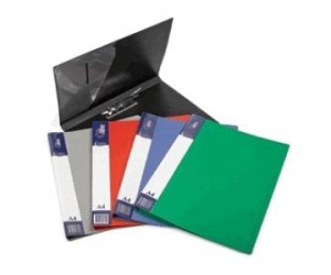 Mape ar piespiedēju Forpus A4, melna Mape ar piespiedēju Forpus A4, melna