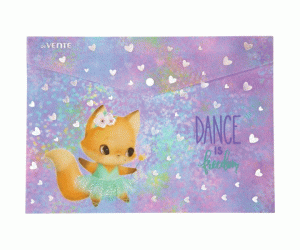 Mape ar pogu deVente Dance Fox A4, 0.18mm