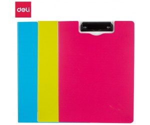 Planšete ar vāku Deli Rio, A4, asorti