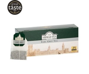 Melnā tēja ar bergamotu Ahmad Tea Earl Grey, 25gabx2gr