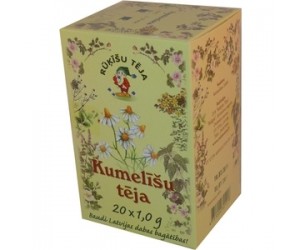 Kumelīšu tēja Rūķīšu 20gab x 1g
