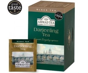 Melnā tēja Ahmad Darjeeling, 20 gab.x 2g