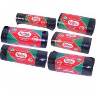 Atkritumu maisi LDPE, 60x78cm, 50l, 10 gab., melni