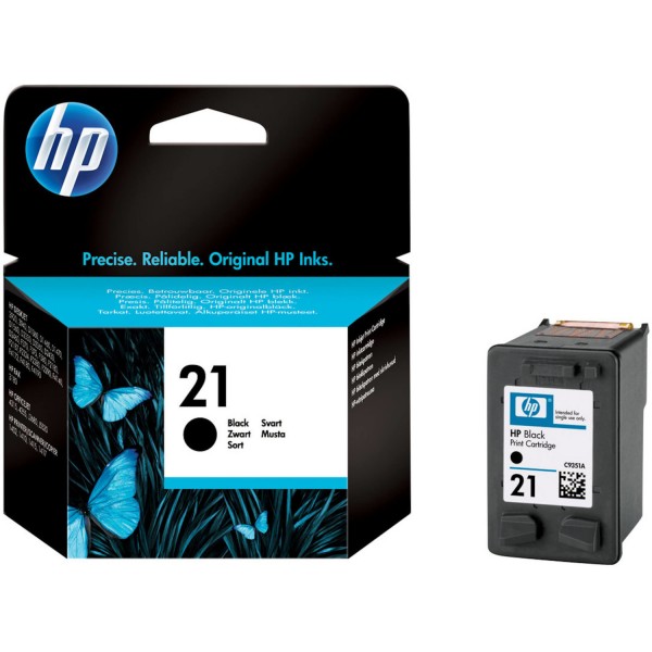 Tintes kārtridžs HP Nr. 21 (C9351AE) Black