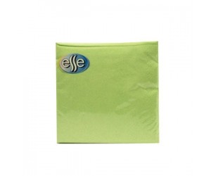 Galda salvetes Esse 33x33cm, 3 slāņu, 20 gab, gaiši zaļas Galda salvetes Esse 33x33cm, 3 slāņu, 20 gab, gaiši zaļas