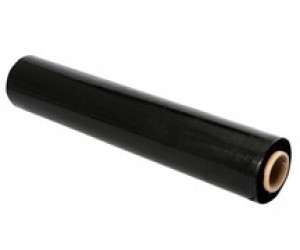 Iepakošanas plēve 45cmx230m, 17mikr, melna