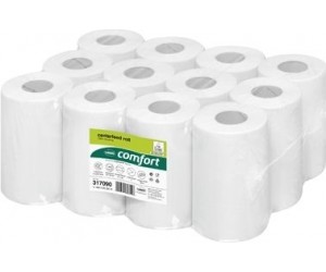 Papīra dvielis Satino Comfort 317090 Centerfeed, 2slāņi, 68m, 12gab/iep, balts