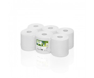 Papīra dvielis Satino Comfort 317941,150m, 2slāņi, 6ruļļi, balts