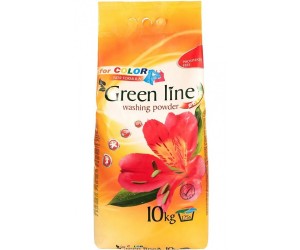 Veļas pulveris Green Line Color, 10kg