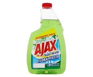 Uzpilde logu un stiklu tīrītājs Ajax Green 750ml