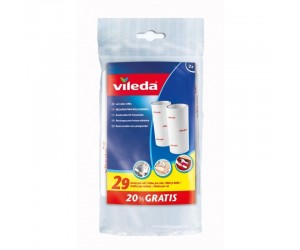Rezerves rullis drēbju tīrītājam Vileda Lint Roller, 2 gab/iep Rezerves rullis drēbju tīrītājam Vileda Lint Roller, 2 gab/iep