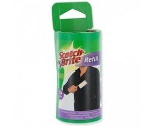 Rezerves rullis drēbju tīrītājam 3M Scotch-Brite, 30loksnes Rezerves rullis drēbju tīrītājam 3M Scotch-Brite, 30loksnes