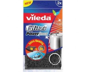Metāla sūklis Viledi Glitzi PowerInox, 2 gab/iep Metāla sūklis Viledi Glitzi PowerInox, 2 gab/iep