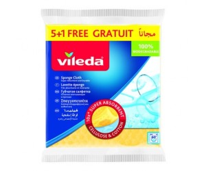 Mitra sūkļdrāniņa Vileda 5+1 gab. Mitra sūkļdrāniņa Vileda 5+1 gab.