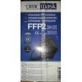 *Aizsargmaska respirators DMC FFP2, DM-002, 2gab/iep, melnas