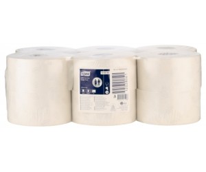 Tualetes papīrs Tork 120280 Advanced Jumbo Mini T2, balts, 2 slāņi, 170 m, 850 lapas, 12 r Tualetes papīrs Tork 120280 Advanced Jumbo Mini T2, balts, 2 slāņi, 170 m, 850 lapas, 12 r