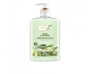 *Šķidrās ziepes Luksja Creamy Olive & Joghurt 500ml