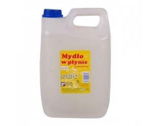 Baltās antibakteriālas šķidrās ziepes Kamal 5l