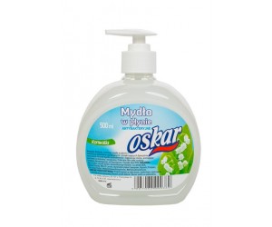 *Šķidrās ziepes ar dozatoru Kamal Oskar 500ml, kokvilnas smarža