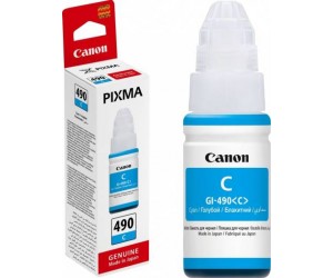 Tinte Canon Ink GI-490 Cyan (0664C001)