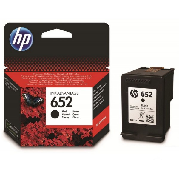 Tintes kārtridžs HP 652 (F6V25AE) Black