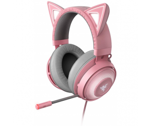 Razer RZ04-02980200-R3M1 Kraken Kitty Headset Wired Head-band Gaming, Grey/Pink