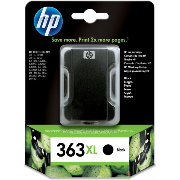 Tintes kārtridžs HP Nr. 363XL (C8719EE) Black