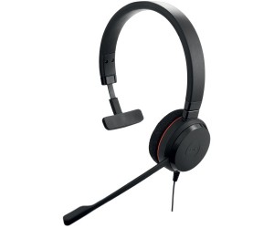 Jabra Evolve 20 MS Mono Wired Headset, USB-A, Black