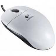 Logitech B100 Wired Mouse, USB Type-A, Optical, 1000 DPI, White