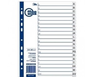 Plastikāta sadalītājs Forpus A4, A-Z Plastikāta sadalītājs Forpus A4, A-Z