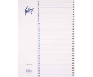 Kartona sadalītājs College A4, 1-31 Kartona sadalītājs College A4, 1-31