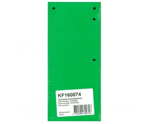 Kartona sadalītājs College 105x235mm, 50gab/iep, zaļš Kartona sadalītājs College 105x235mm, 50gab/iep, zaļš