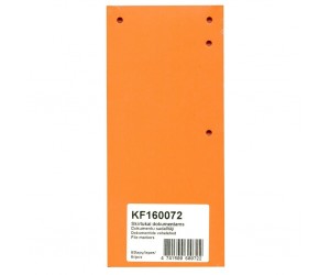 Kartona sadalītājs College 105x235mm, 50gab/iep, oranžs Kartona sadalītājs College 105x235mm, 50gab/iep, oranžs
