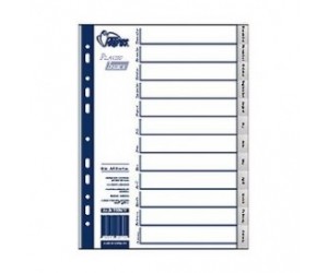 Plastikāta sadalītājs Forpus A4+, Janvāris-Decembris